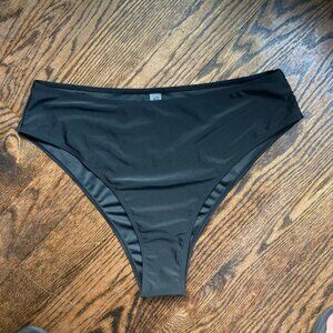 Women's SHEIN Black High Waist Bikini Bottom Size XL
